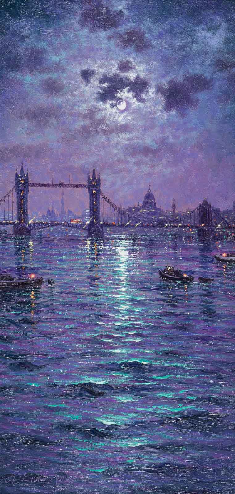 Tower Bridge by Moonlight