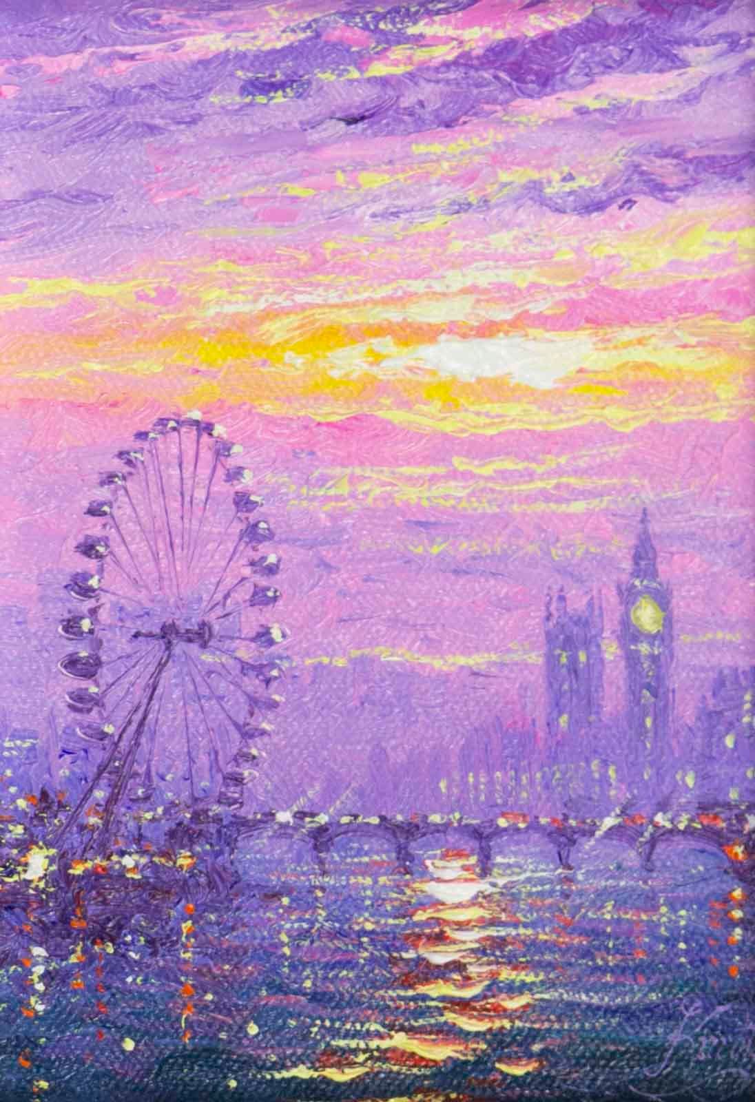 The Thames, London Eye