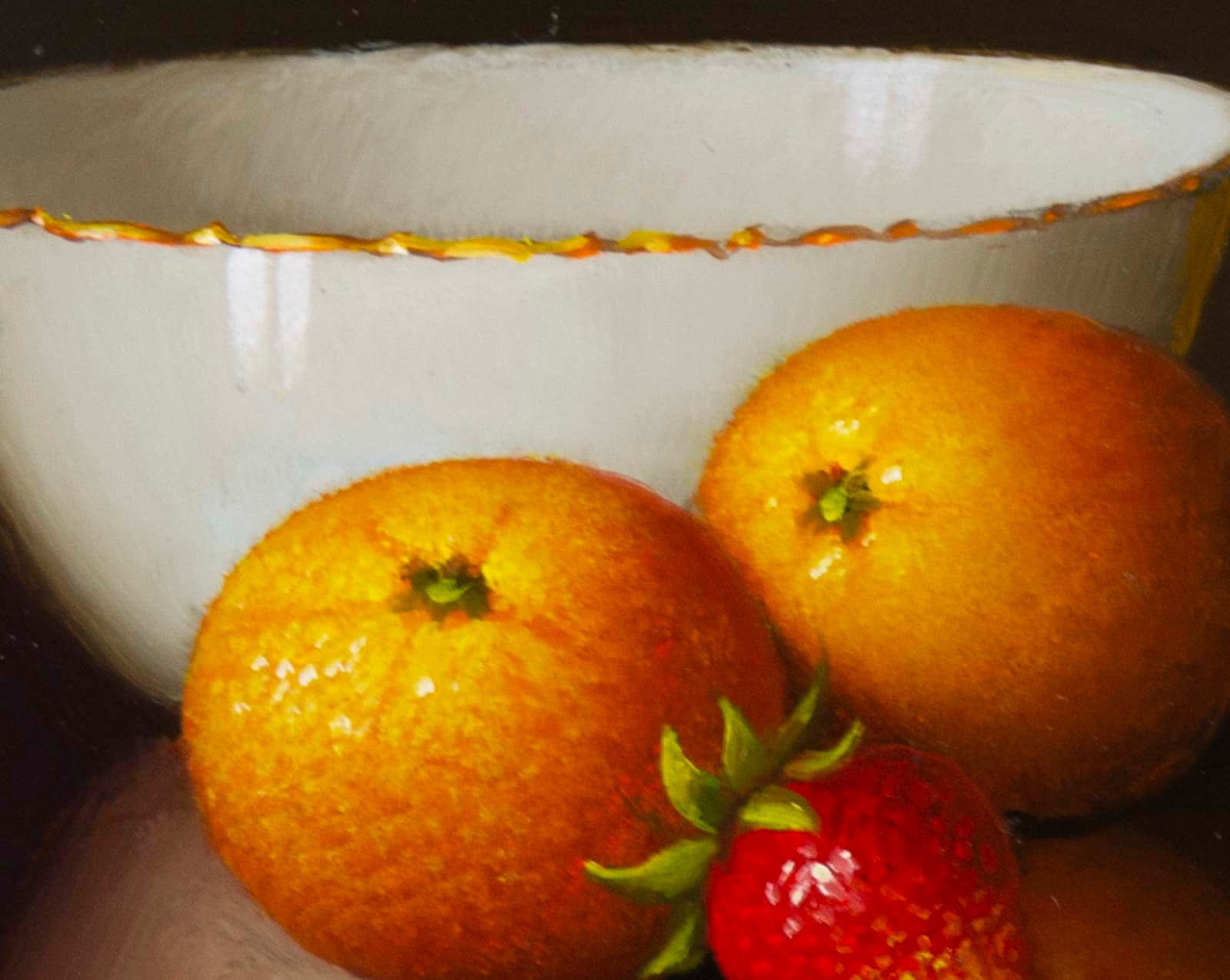 Oranges with Bowl