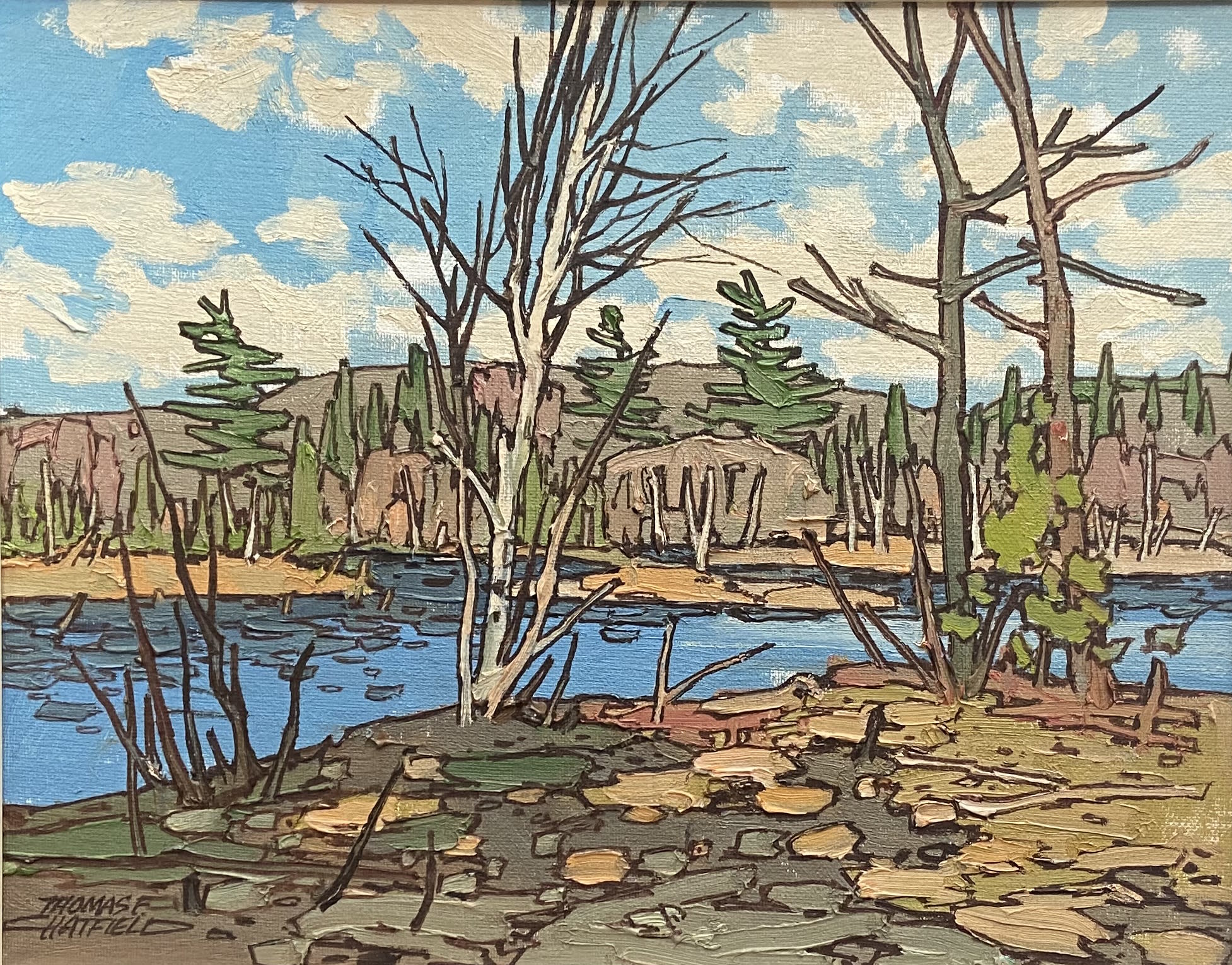 Thomas Chatfield, Bright Spring Day Abbozzo Gallery