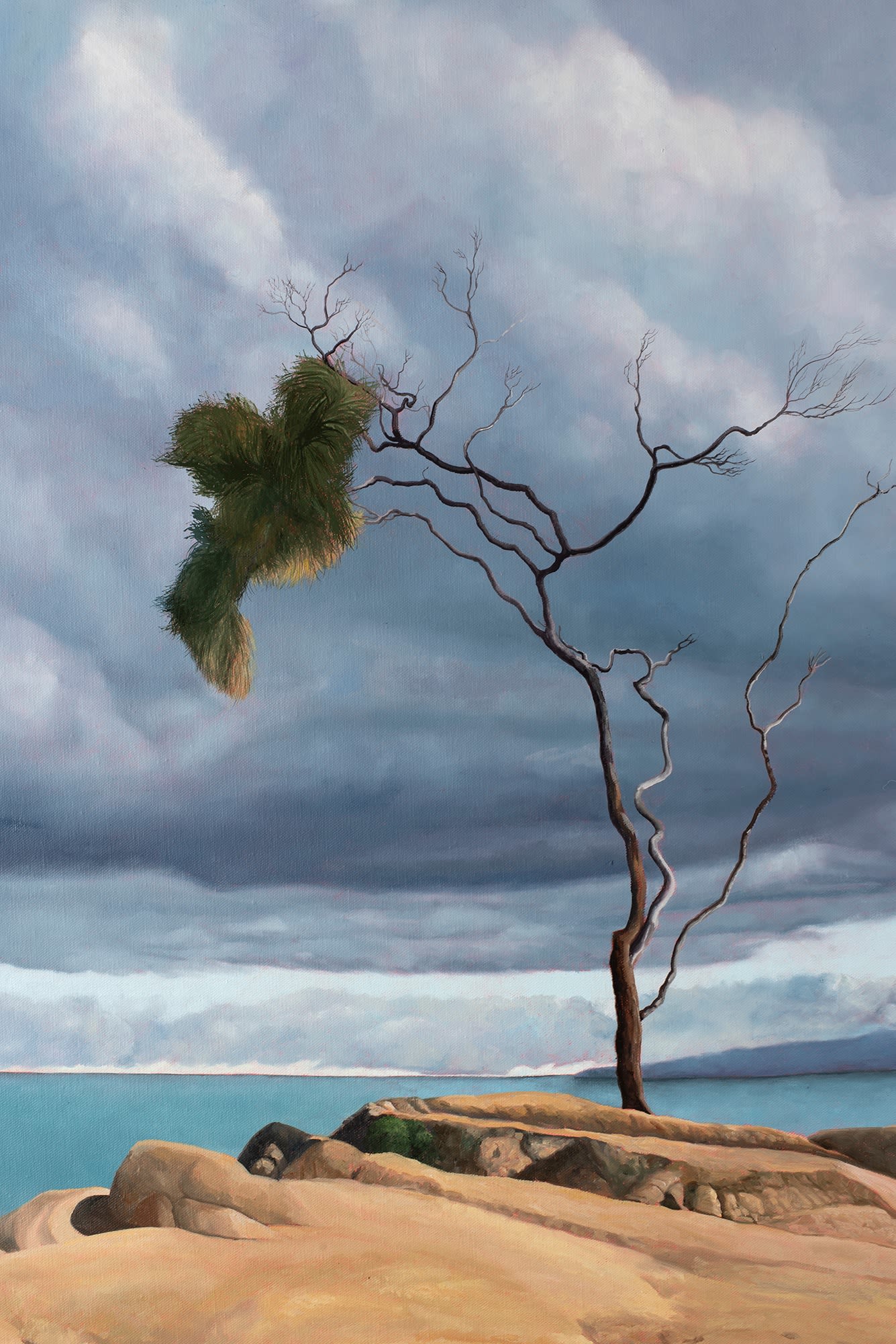 David Keeling, Towards the brightening sky, 2024 Bett Gallery