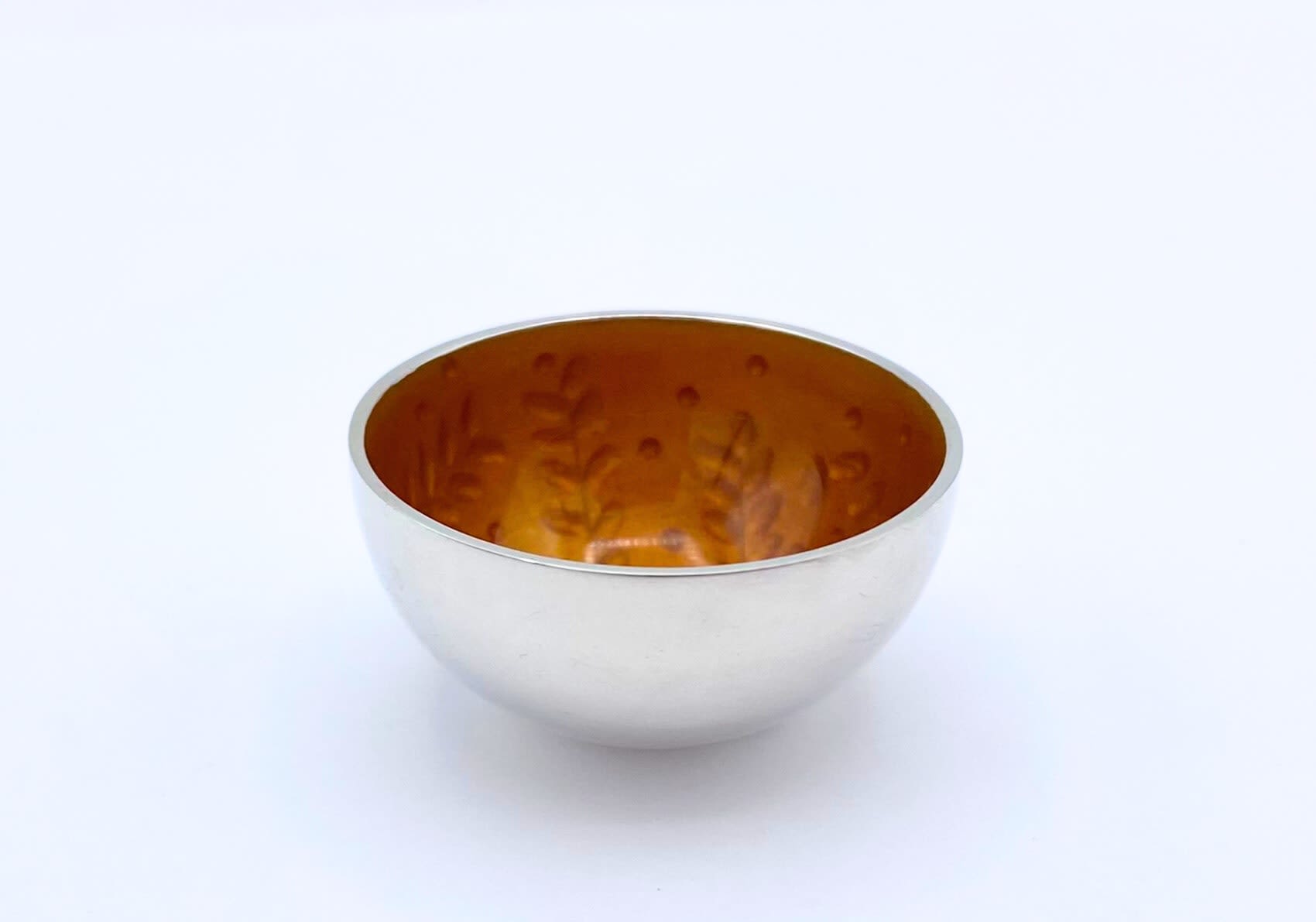 Cara Murphy, Small Grass Bowl Orange, 2024 Contemporary Applied Arts