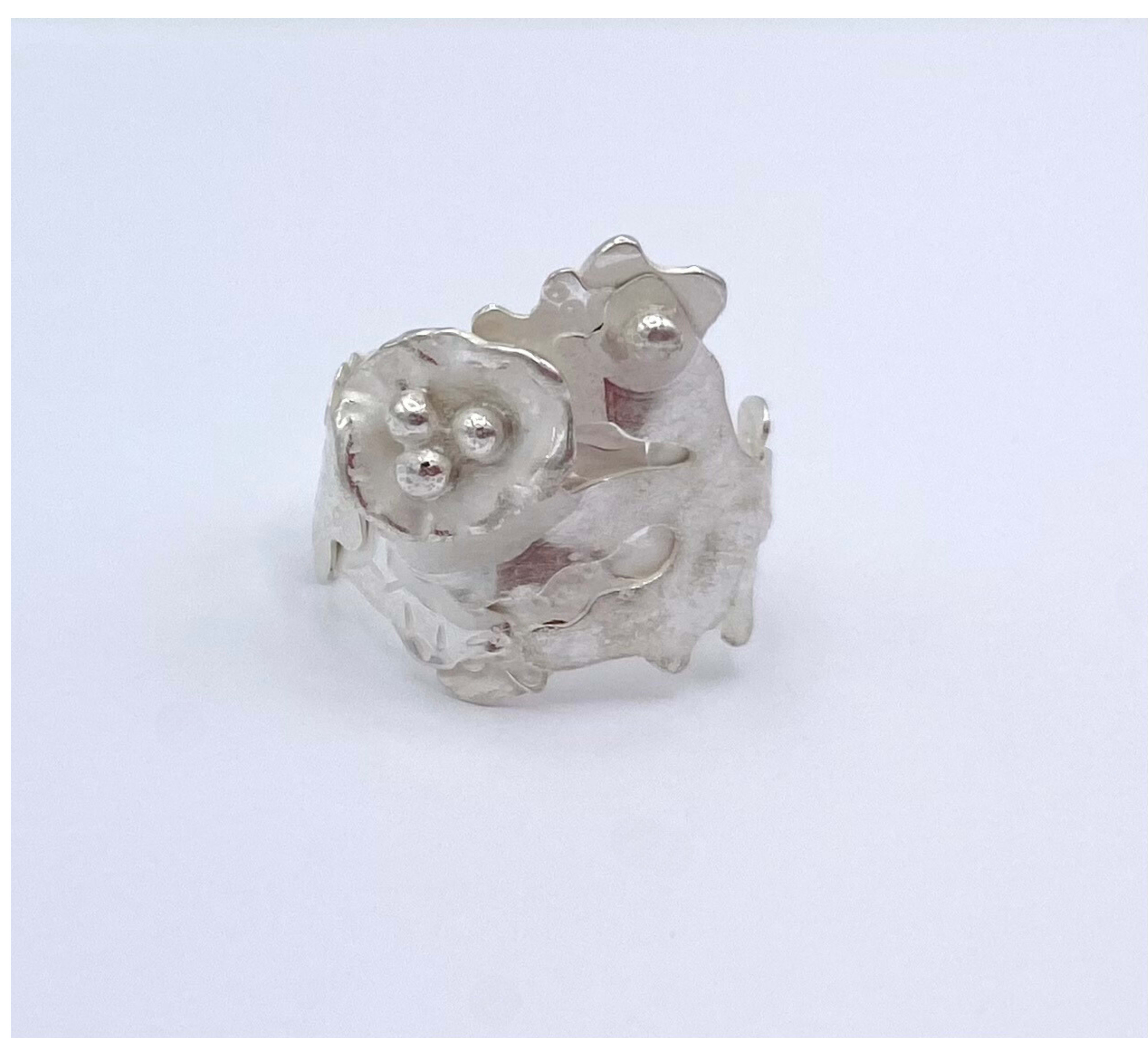 Kate Bajic, Caperata Ring, 2024 Contemporary Applied Arts