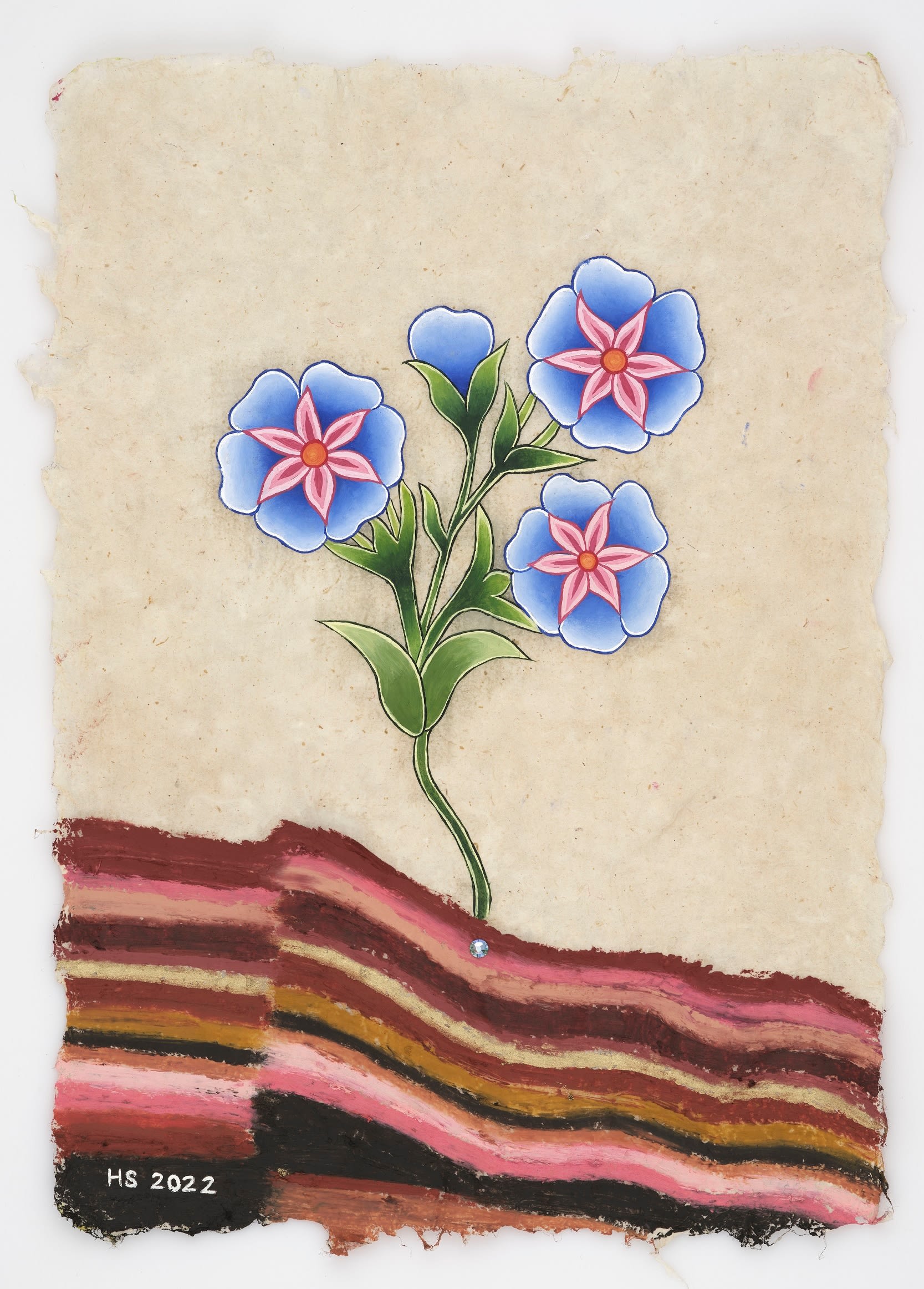 Hana Shahnavaz, A Flower for Healing Cellular Regeneration, 2022
