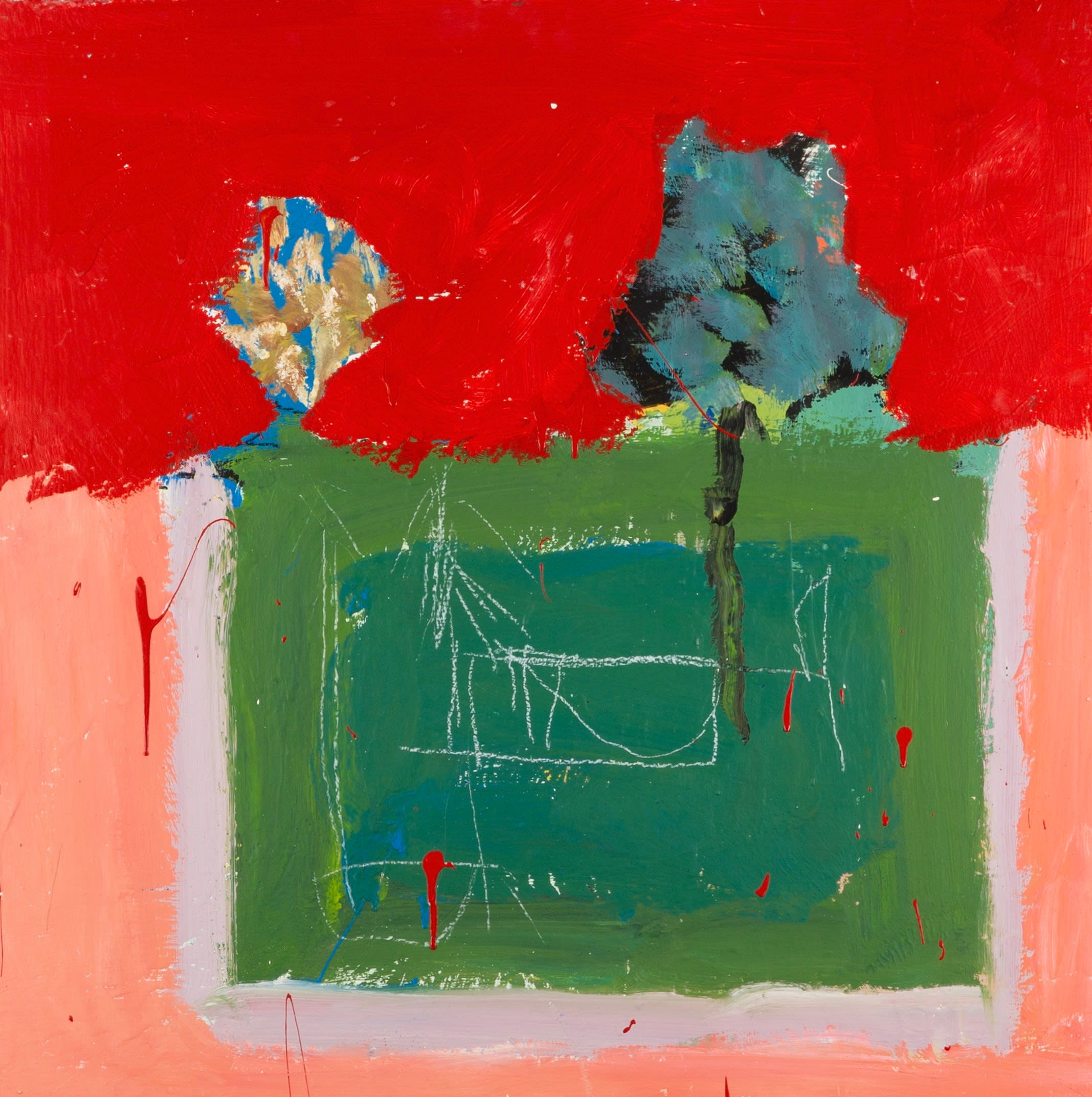 Tom Harford Thompson, Beach Court, 2024 Jenna Burlingham Gallery