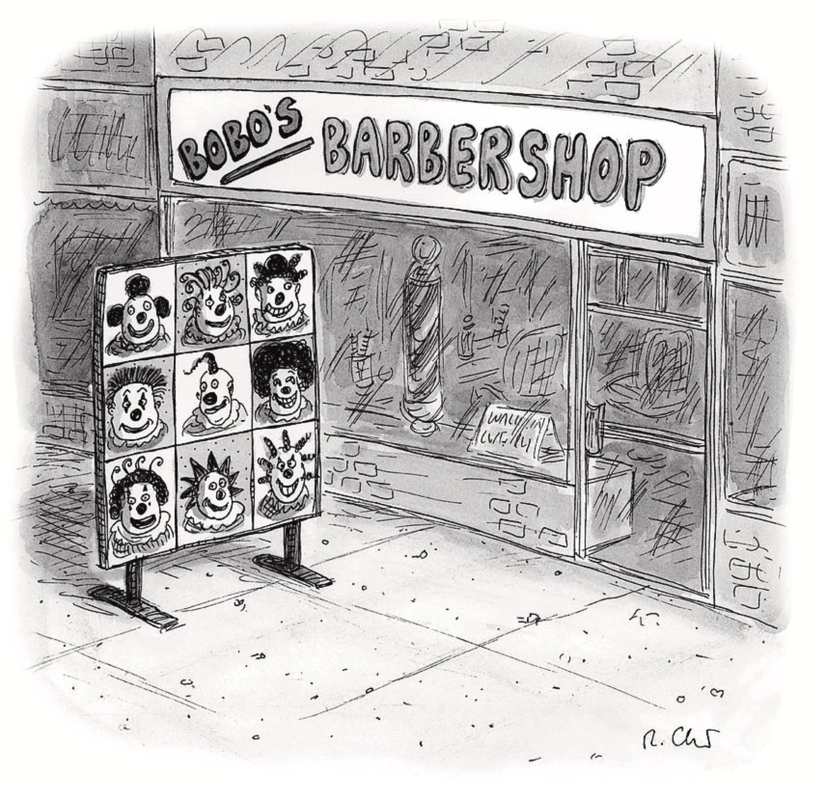 Roz Chast Bobo #39 s Barbershop 2019 Jan 22 Markel Fine Arts