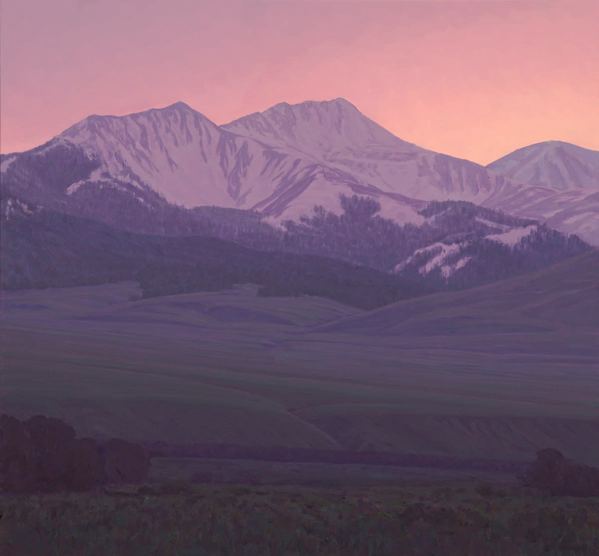 Dale Livezey, Lima Peaks, 2023 Radius Gallery