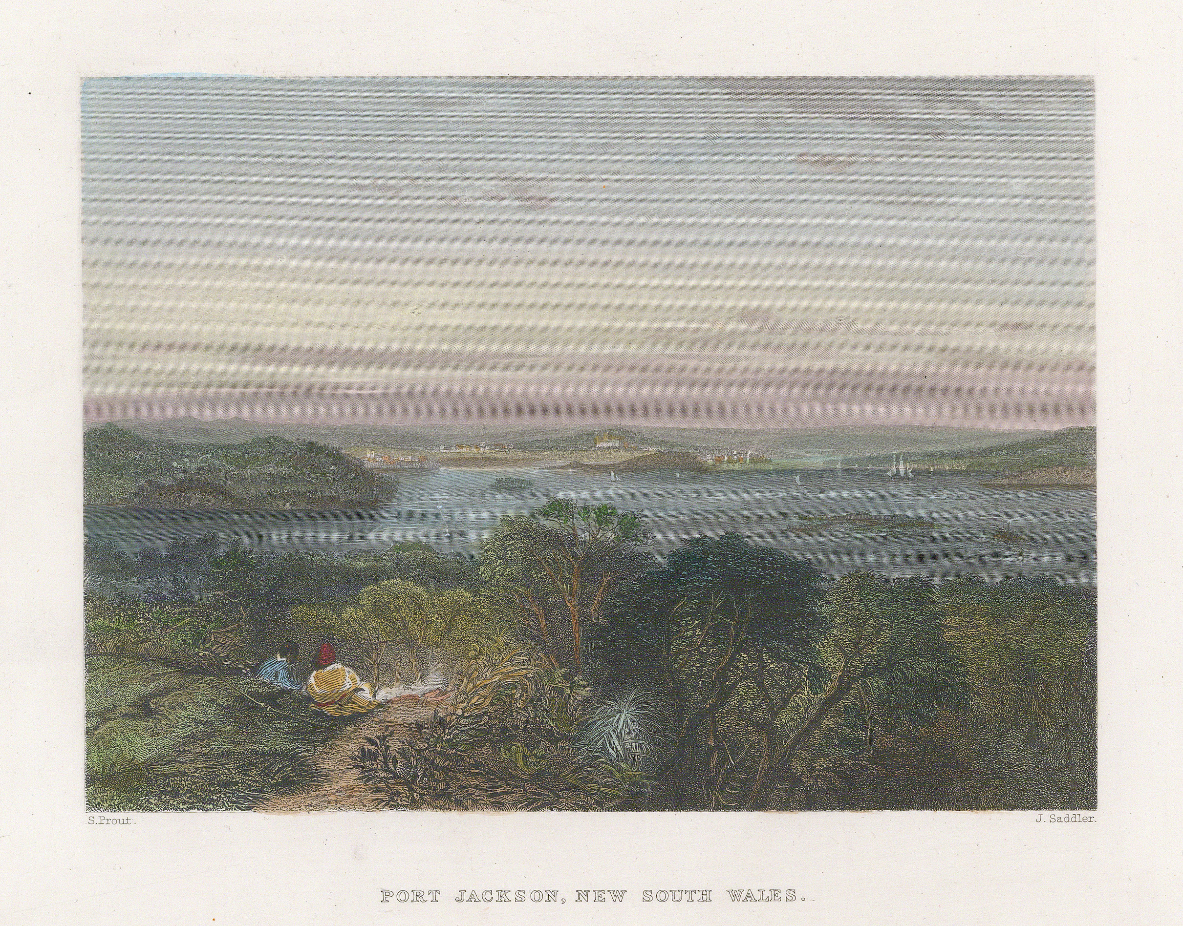 Edwin Booth, Australia - Sydney, Port Jackson, 1873 | The Map House
