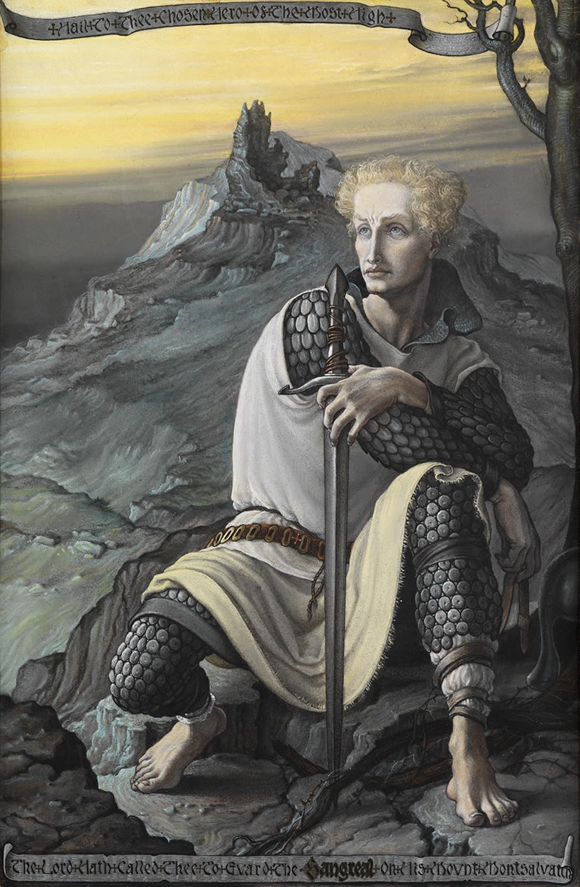 Frederick Arthur Staples (18881969), Sir Titurel Hears the Angel’s