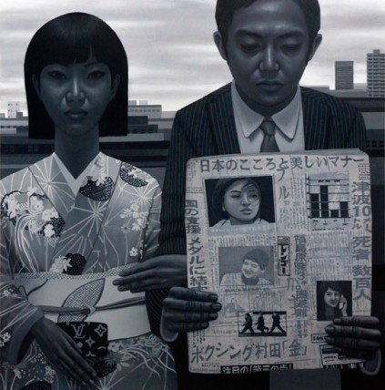 Carl Randall, Tokyo Triptych (detail)