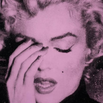 Marilyn Crying Diamond (Marmont Pink), 2024