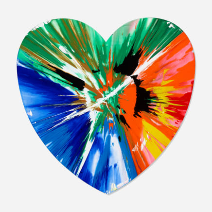 Heart Spin Painting, 2009
