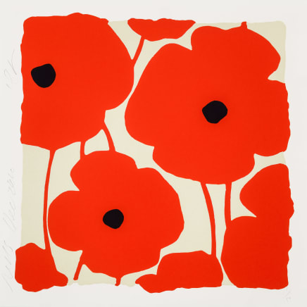 Three Poppies (Reds), Dec. 2, 2020