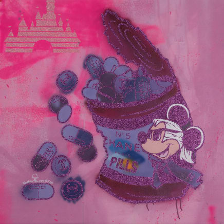 Karl's Chanel Addiction (Purple and Pink), 2020