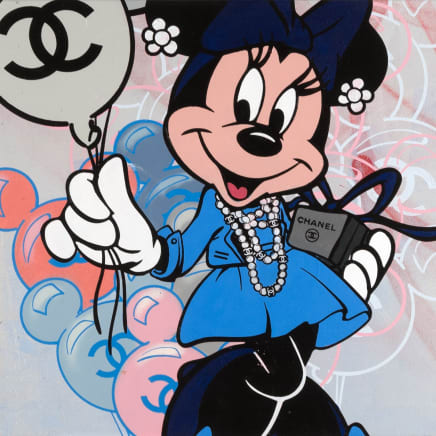 Chanel Minnie in Blue, 2021