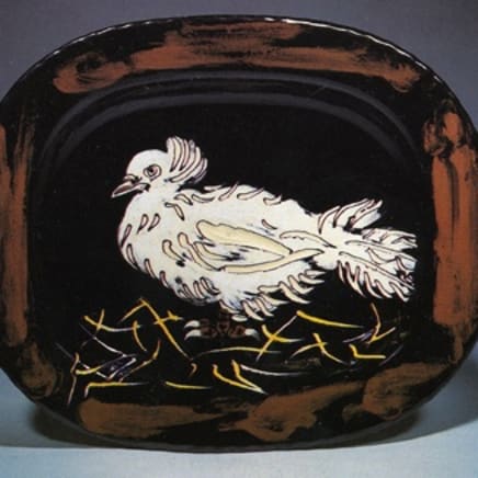AR 79 - Dove on Straw Bed , 1949