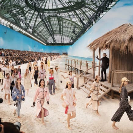 Chanel Beach, Spring/Summer 2019, Le Grand Palais, Paris