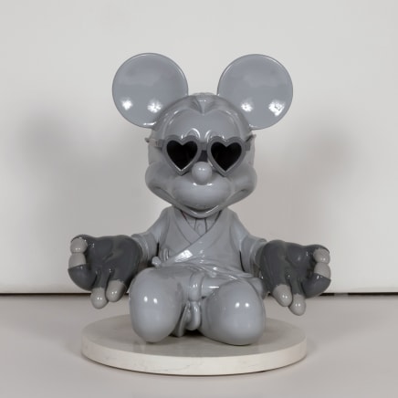 Meditation Mickey Lagerfeld (Grey), 2022
