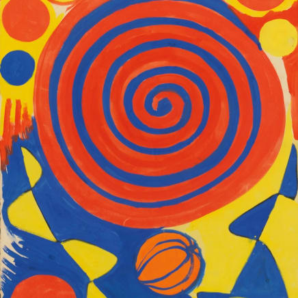Spiral with Pumpkin, 1972