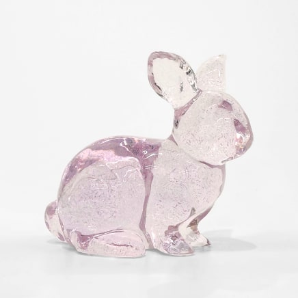 Purple Rabbit with Sparkles