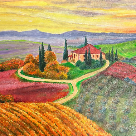 Johanna van Laar, Tuscany Autumn, 2024