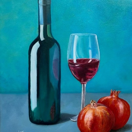 Johanna van Laar, Hints of Pomegranate, 2024