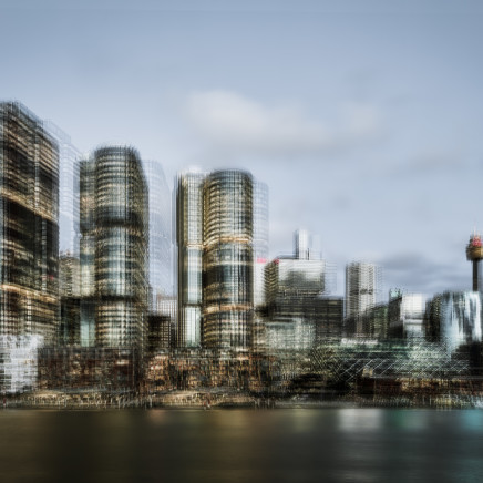 Mark Syke, International Towers Sydney (Blur Series), 2018