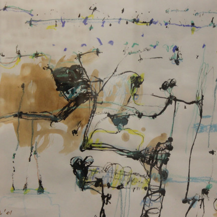 John Olsen, Frogs, 2001