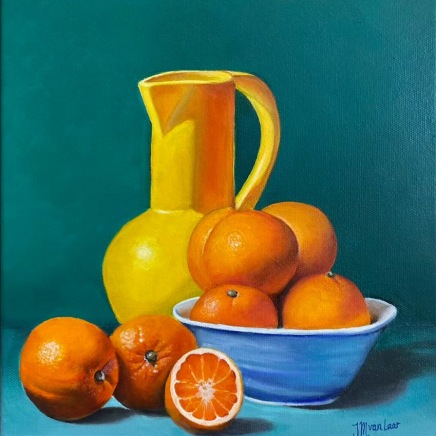 Johanna van Laar, Orange Oil, 2024