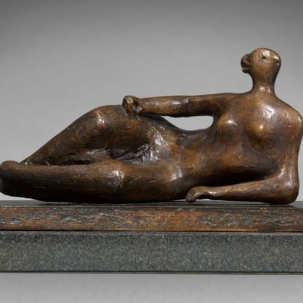 Henry Moore - 1986 Reclining Woman No. 2, 1980