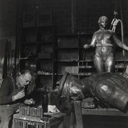 Robert Doisneau - The Rudier Foundry, c. 1950