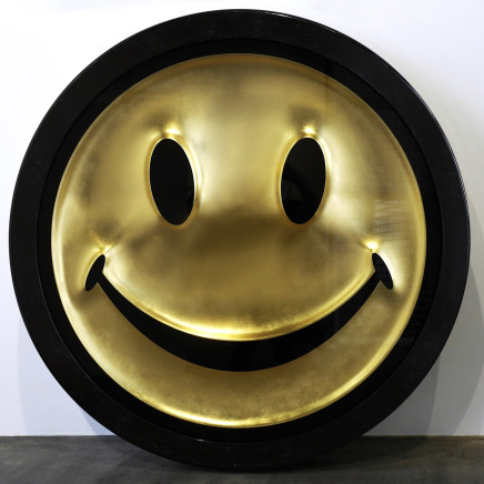 RYCA (Ryan Callanan), Metric Powerpill (Gold Leaf Smiley Face) , 2020