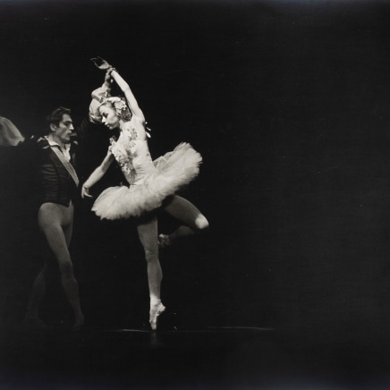 Peter Varley, Erik Bruhn and Anna Laerkensen, Swann Lake, National Ballet, Pas de deux, circa 1970