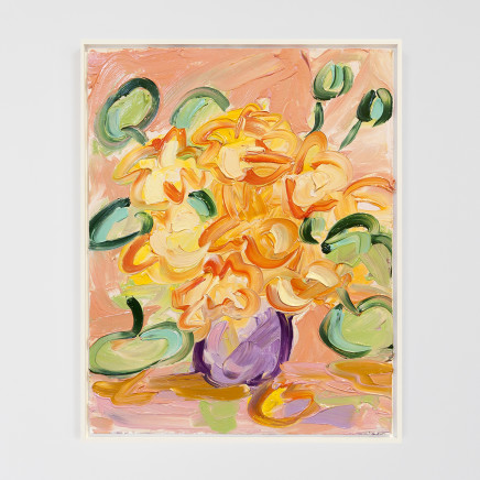 Kirstin Carlin, Nasturtiums (two), 2017