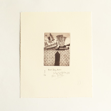John Pule, (Collaboration with Gregory O'Brien) Boat Day, Alofi, 2023 | Stanley Palmer & Layla Walter, with Kirstin Carlin