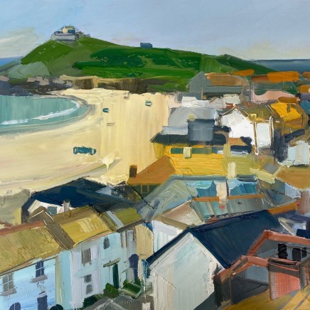 Sarah Carvell - View of Porthmeor Beach from the Tate