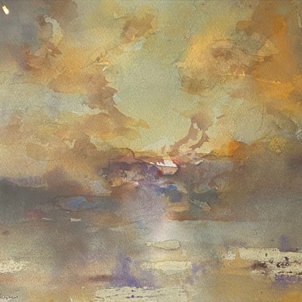 William Selwyn - Stormy Sunset