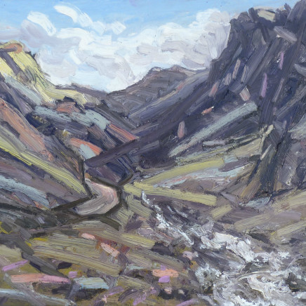 David Lloyd Griffith - Nant Peris - Late Afternoon