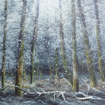 Gerald Dewsbury - Snow Falling in the Winter Woods