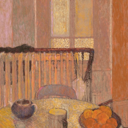 Martin Basdevant - Paysage de montagne - Harmonie rose, 2024