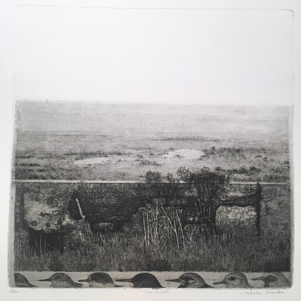 Charles Donker, Het waddeneiland Griend (Griend, l’île des Wadden, archipel des îles de la Frise), 1972-1974