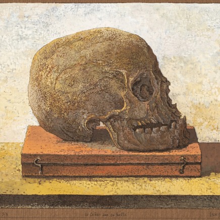 Érik Desmazières, Le Crâne sur sa boîte, 2021