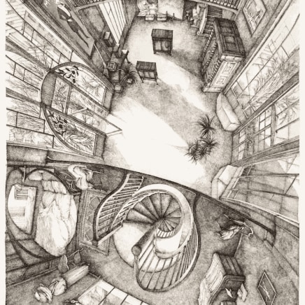 Érik Desmazières, L'Atelier de Louis Icart, 1980