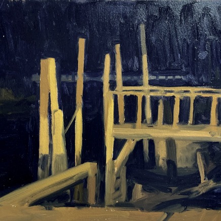 Nicolas Sage, Sans titre (Ponton Sur Le Bassin), 2025