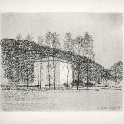 Gunnar Norrman, Hus med träd, 1991