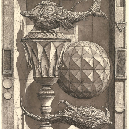 Érik Desmazières, Sphère captive , 2010