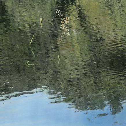 Farhad Ostovani, REFLET DANS L’EAU #17, 2021-2022