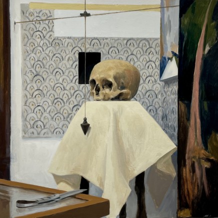 Nicolas Sage, Vanité au fil à plomb, 2021