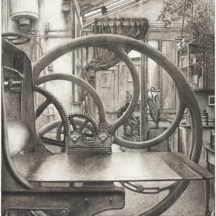 Érik Desmazières, Atelier René Tazé IV, 1992