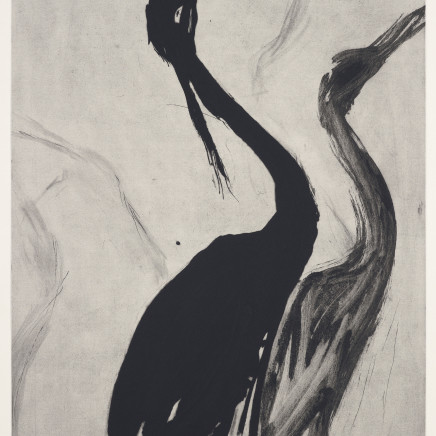 Astrid de La Forest, Deux hérons I, 2009